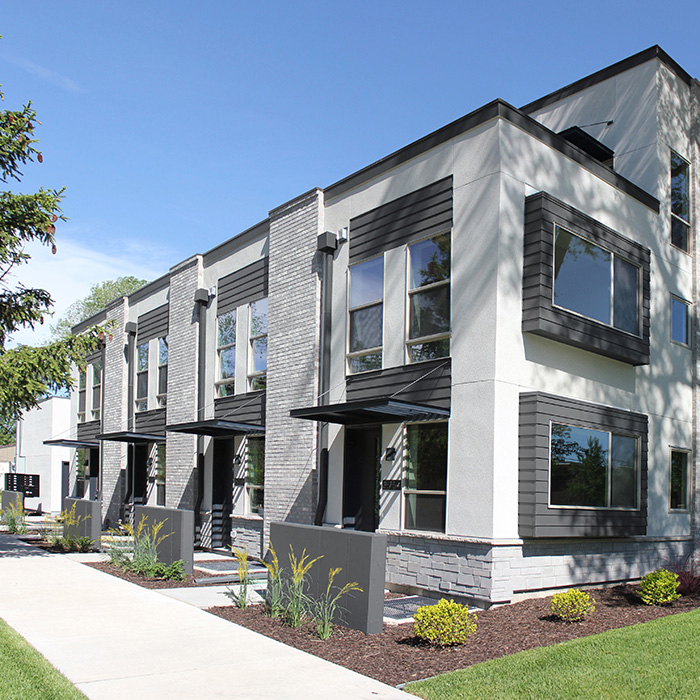 4th Avenue Row Homes, from Venture Architecture