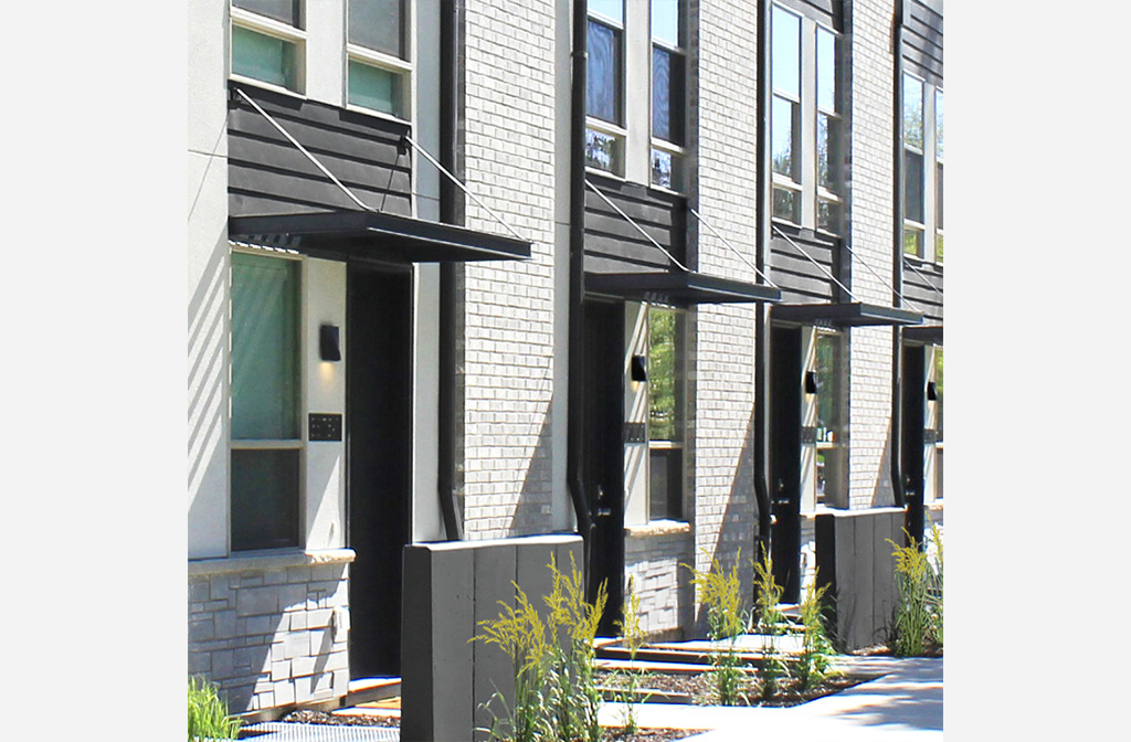 4th Avenue Row Homes, from Venture Architecture