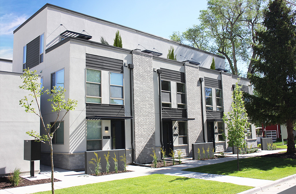 4th Avenue Row Homes, from Venture Architecture