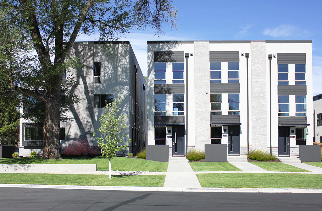 4th Avenue Row Homes, from Venture Architecture